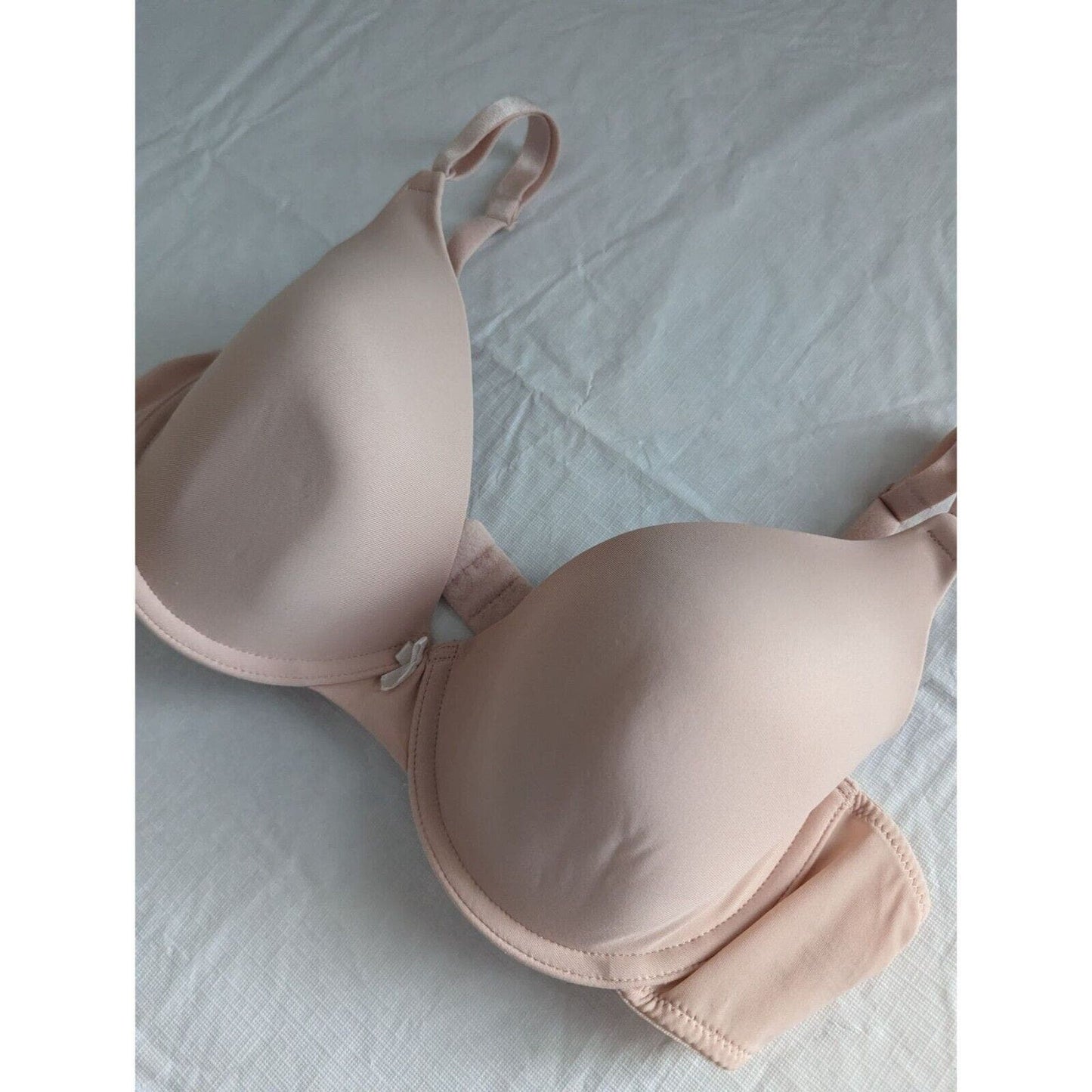 Maidenform Womens Sz 38C Lightly Lined T Shirt Bra Light Beige 08259