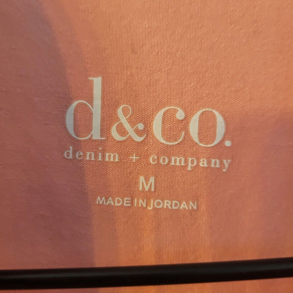 Denim & Company Womens Sz M Light Pink Polo Shirt Dress Knee Length