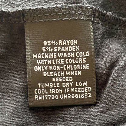 Mossimo Womens Sz M Knee Length Solid Black Dress Sleeveless