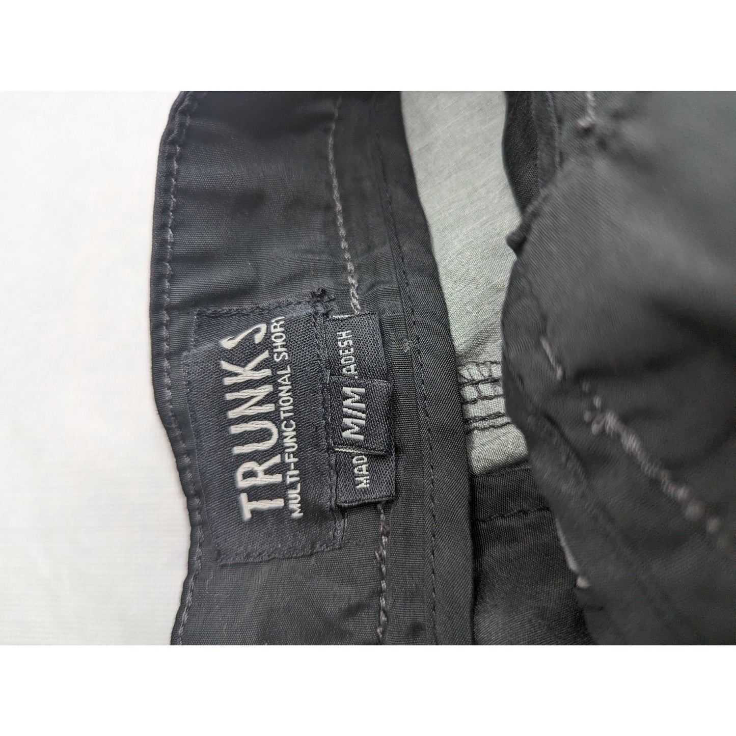 Trunks Brand Boys Sz M Multi-Functional Shorts Camo Print Adjustable Waist