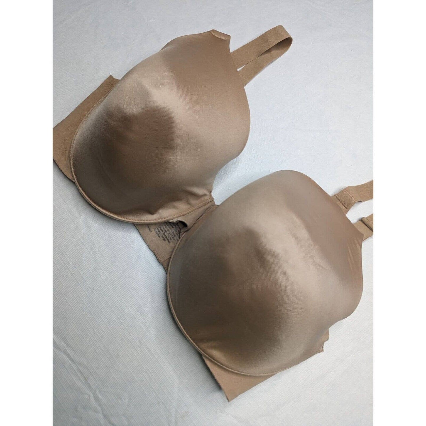 Soma Sz 36DD Vanishing Back Full Coverage T Shirt Bra Beige