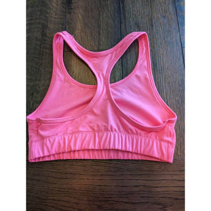 Champion Womens Sz M Compression Sports Bra Bubblegum Pink