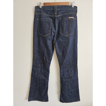 HUDSON SENTIMENT HI FI FLARE JEANS WOMEN'S Sz 30L Long 33" Inseam