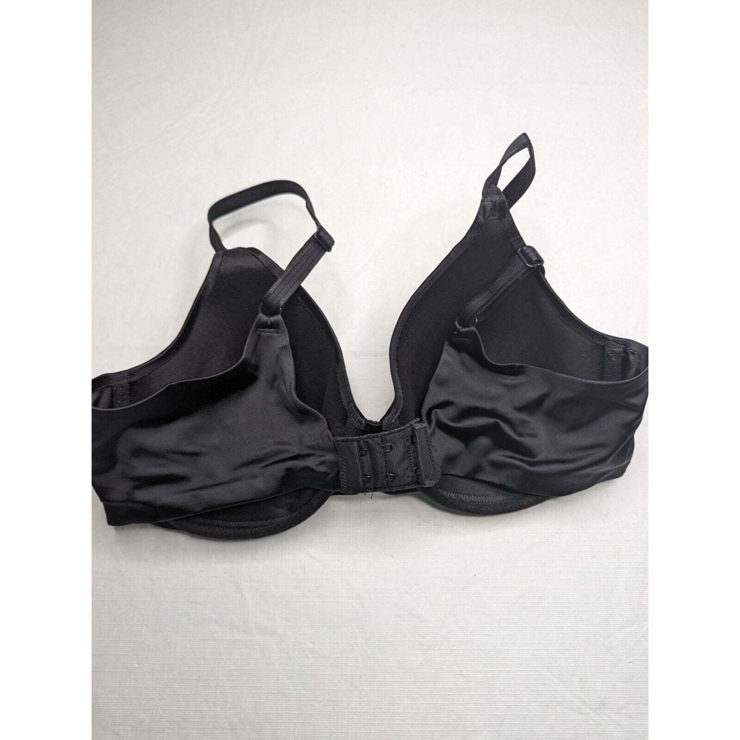 Vintage 1990s Bali Womens Sz 36C Solid Black T Shirt Bra Style 3W11