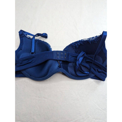 Vintage Y2K Tarea by Rue 21 Womens Sz 36C T Shirt Bra Dark Blue