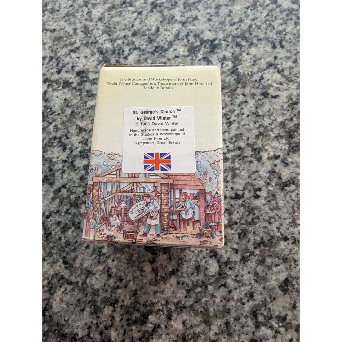 David Winter Cottages st George's church box