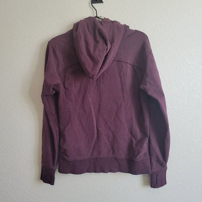 Lululemon Womens Sz 6 Scuba Hoodie Dark Purple Zip Up Hoodie