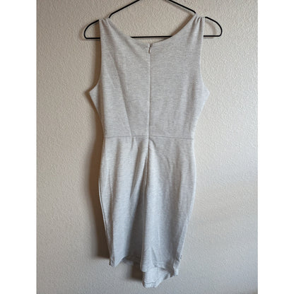 NEW Betabrand Womens Sz S Knee Length Career Dress Silver Formal Sheath