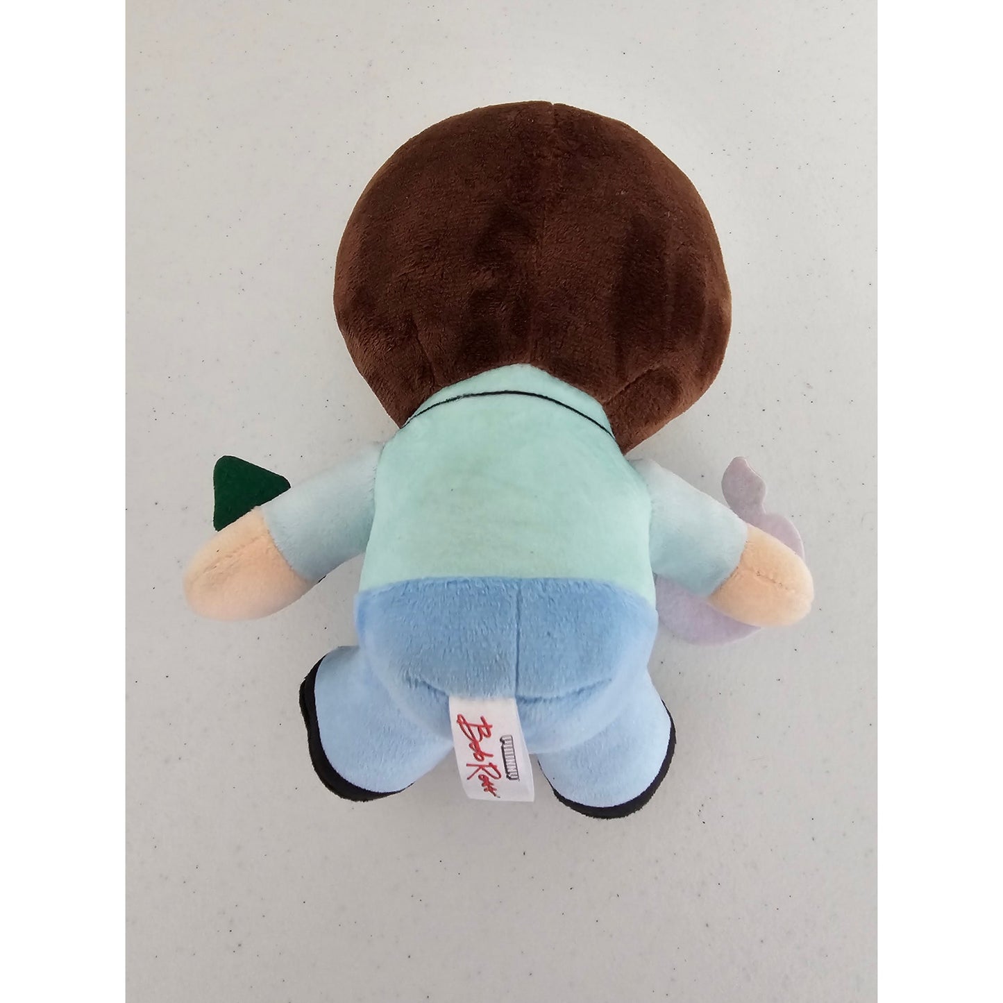 Phunny Bob Ross Plush Stuffed 8.5" Figure Christmas Tree