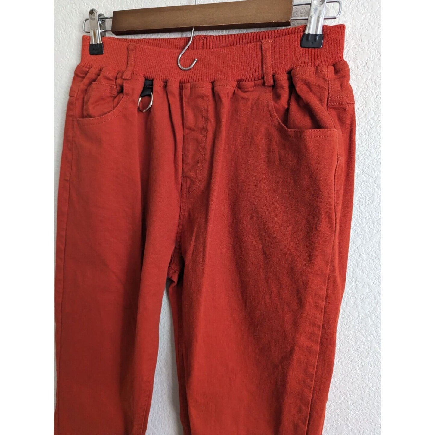 BYCR Womens Sz S Poll On Slim Leg Red Pants