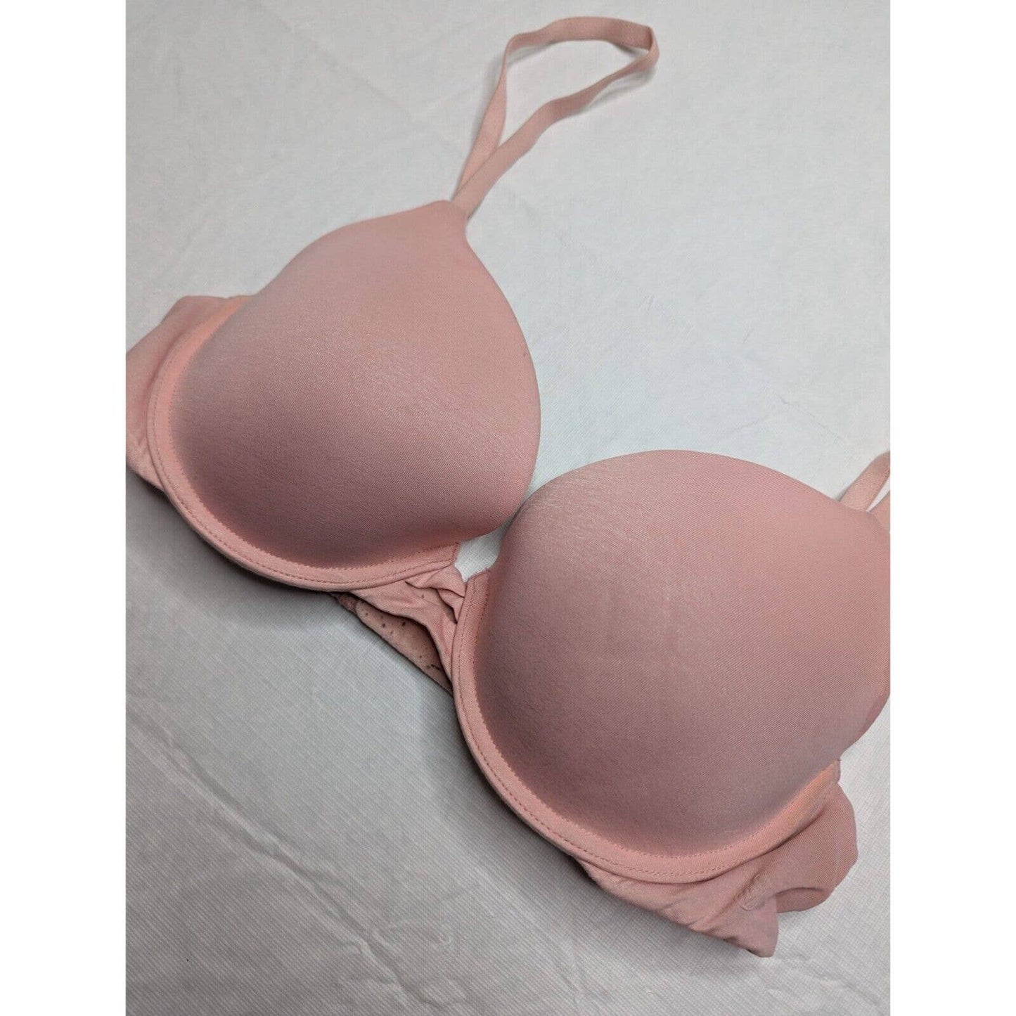 Victorias Secret Womens Sz 34C Perfect Shape Lightly Padded T Shirt Bra Pink