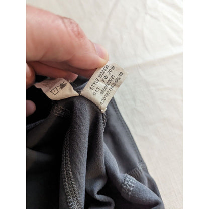 Under Armour Sz S Reflect High Rise Crop Leggings Gym Tight 1320550 Gray