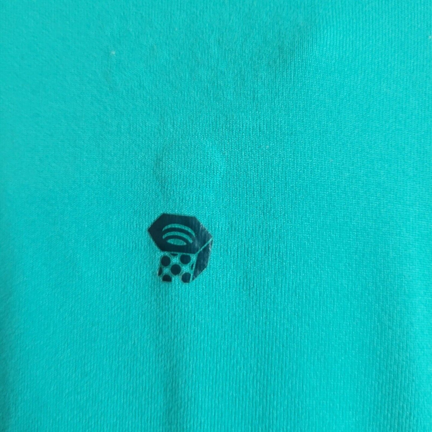 Mountain Hardwear Womens Sz M Pullover Compression Jacket Teal 1/4 Zip