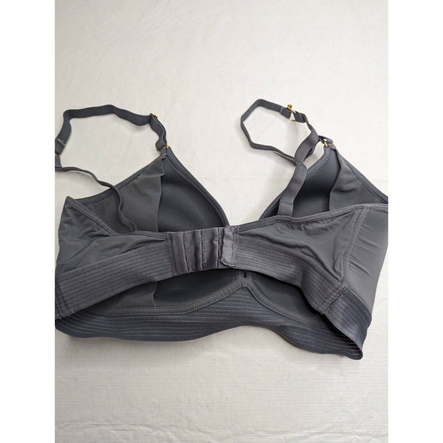 Lively Womens Sz 34DDD T Shirt Bra Solid Gray