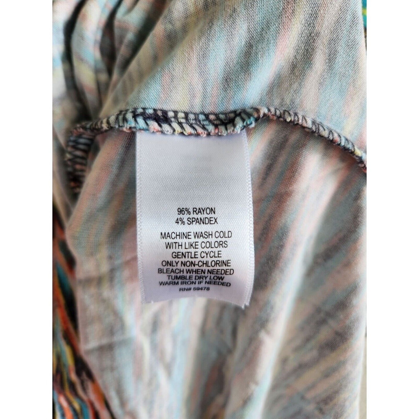 Dakini Womens Sz S Athletic Dress Knee Length Spacedye Built in Bra