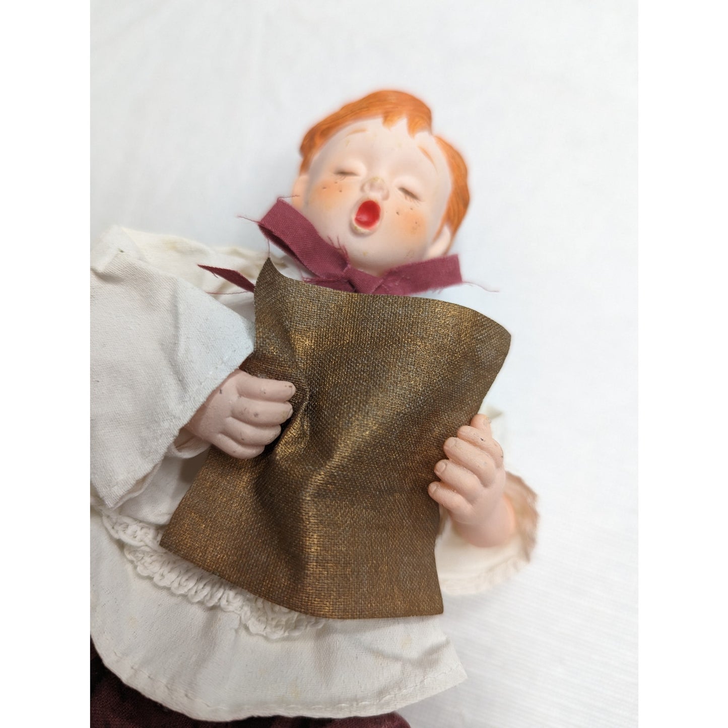 Vintage Made in Taiwan Singing Choral Christmas Boy Figurine Figure