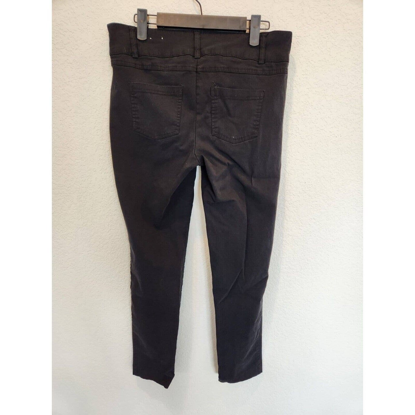 Maurices Mujer Sz 10 Pantalones De Carrera Clásicos Flacos Negro