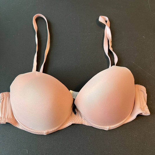 Marilyn Monroe mujeres Sz 34B acolchado ultra push up sujetador beige claro