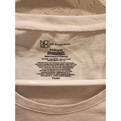 No Boundaries Juniors Sz S Denver Broncos Rhinestone T Shirt NFL Football