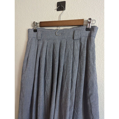 Vintage 1980s Briggs New York Womens Sz 8 Midi Length Skirt Houndstooth