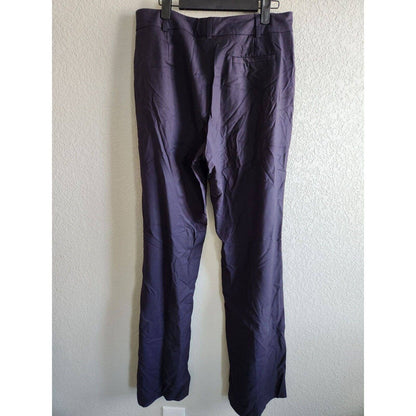 Preston & York Womens Sz 12L Long Cantrell Fit Dress Pants Navy Blue NEW