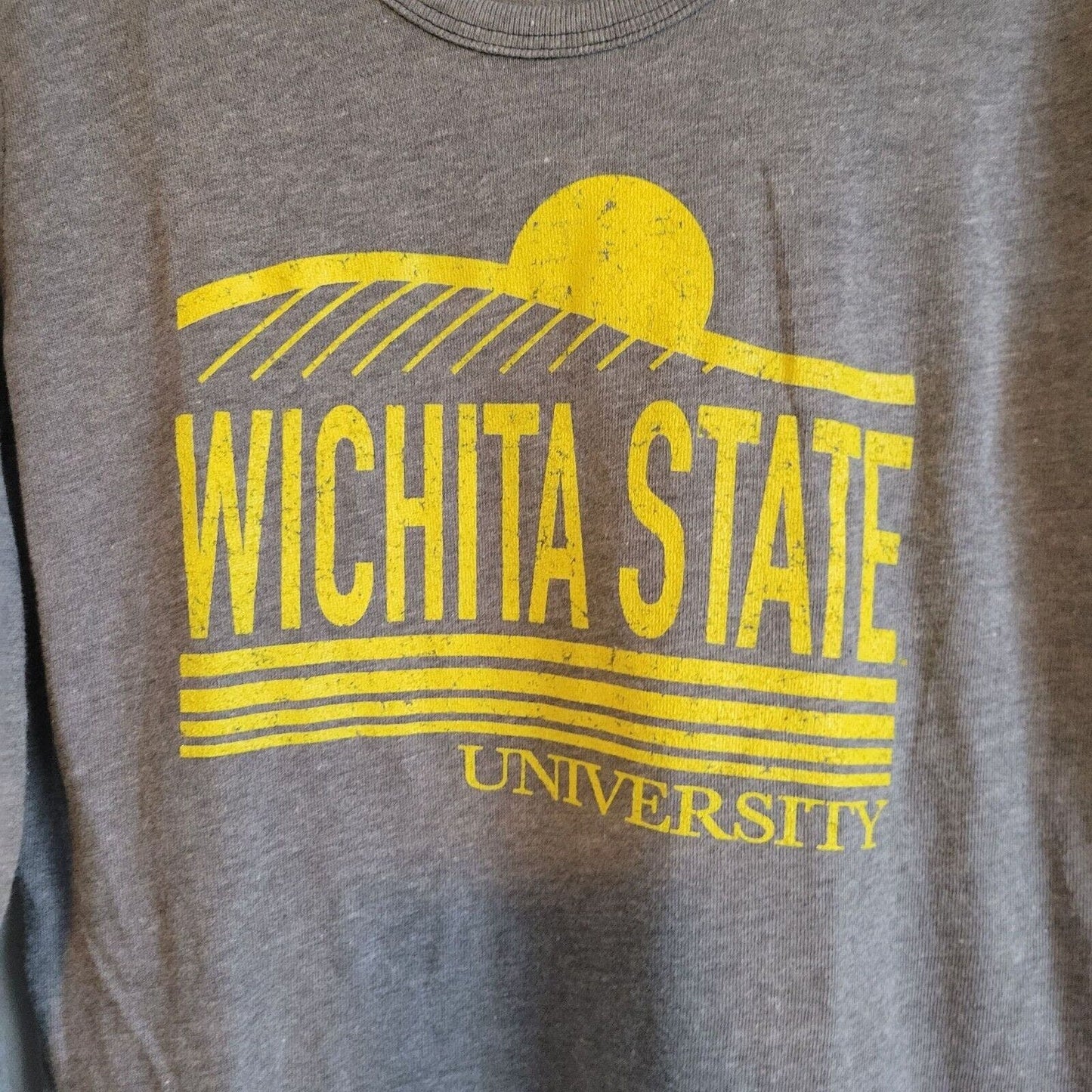 Wichita State University Womens Sz L Long Sleeve T shirt by Alma Mater NEW