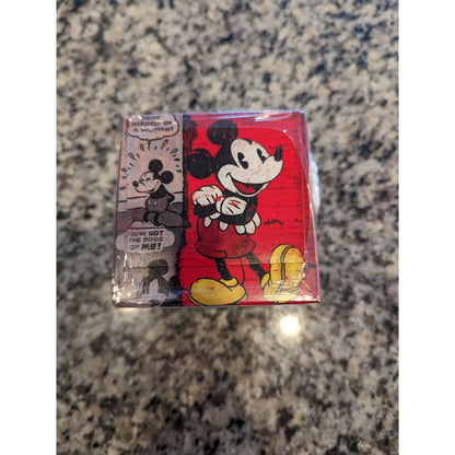 Mickey Mouse Q-Tip Holder Dispenser Classic Disney NEW
