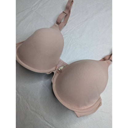 Maidenform Mujer Sz 36DD Camiseta Sujetador Rosa Claro Estilo 03185T