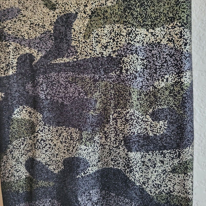 No Boundaries Juniors Sz M Athletic Leggings Camo Print Gold Speckled