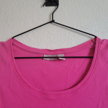 Chicos Womens Sz 2 (XL) Sleeveless Tank Top Bright Pink