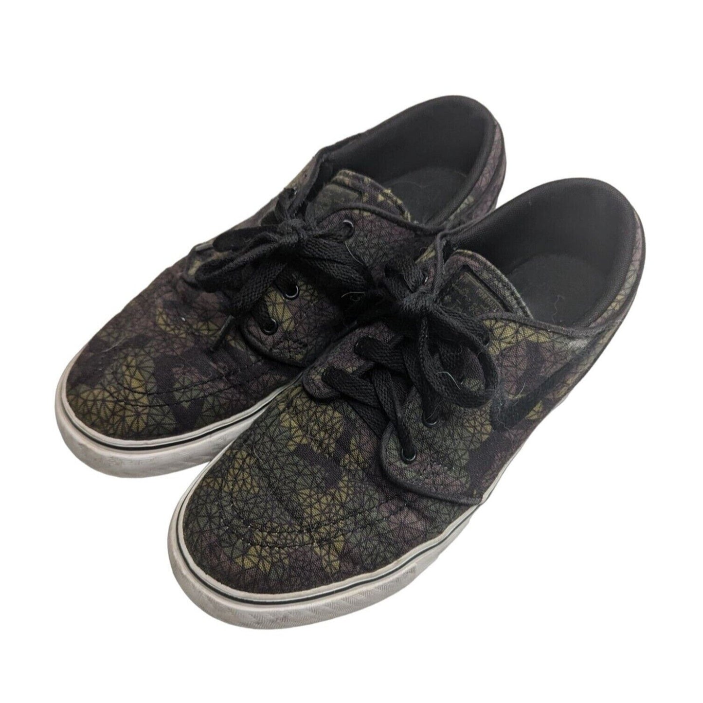 Nike SB Stefan Janoski Premium Camo 654862-301 Canvas Shoes Size 6Y