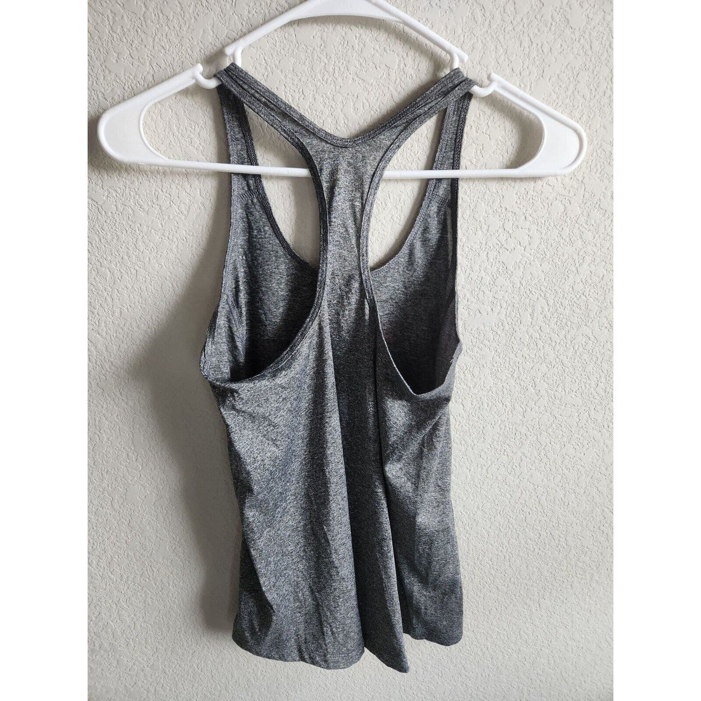 Old Navy Active Womens Sz XS Loose Fit Athletic Tank Top Gray Run Rest Repeat