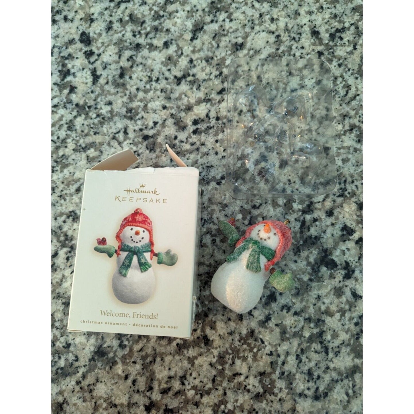 Hallmark Keepsake Ornament Welcome Friends Snowman 2007