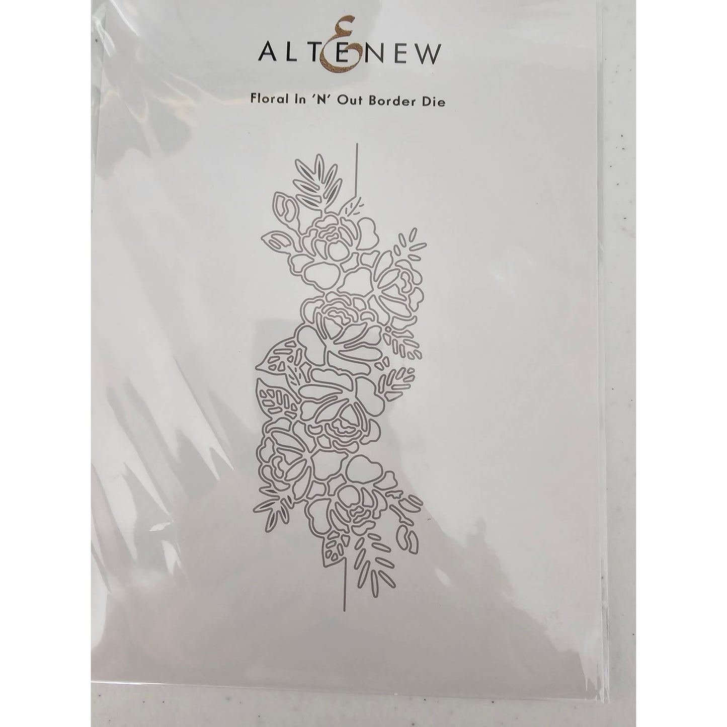 Altenew Floral In N Out Border Steel Craft Die