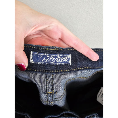 HUDSON SENTIMENT HI FI FLARE JEANS WOMEN'S Sz 30L Long 33" Inseam