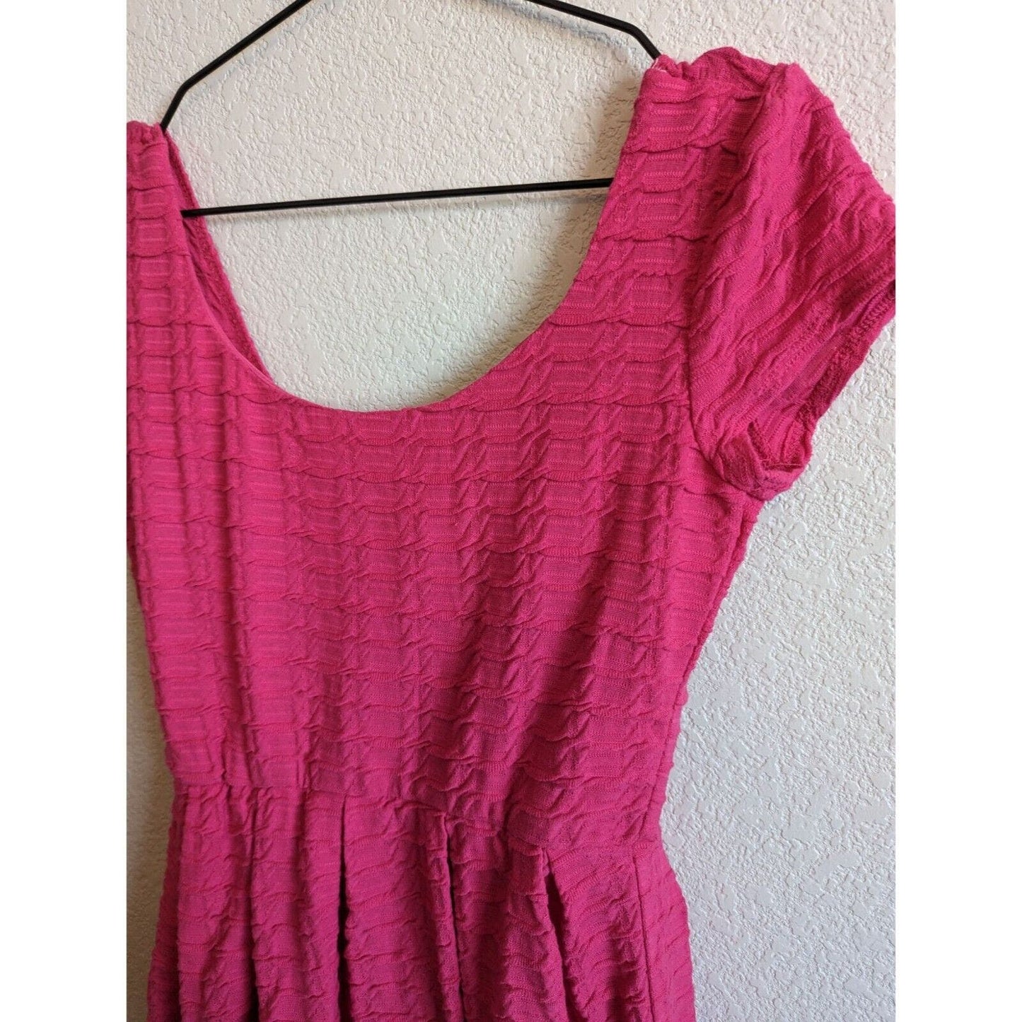 Vintage Y2K 2000s B Darlin Womens Sz 10 Skater Mini Dress Pink