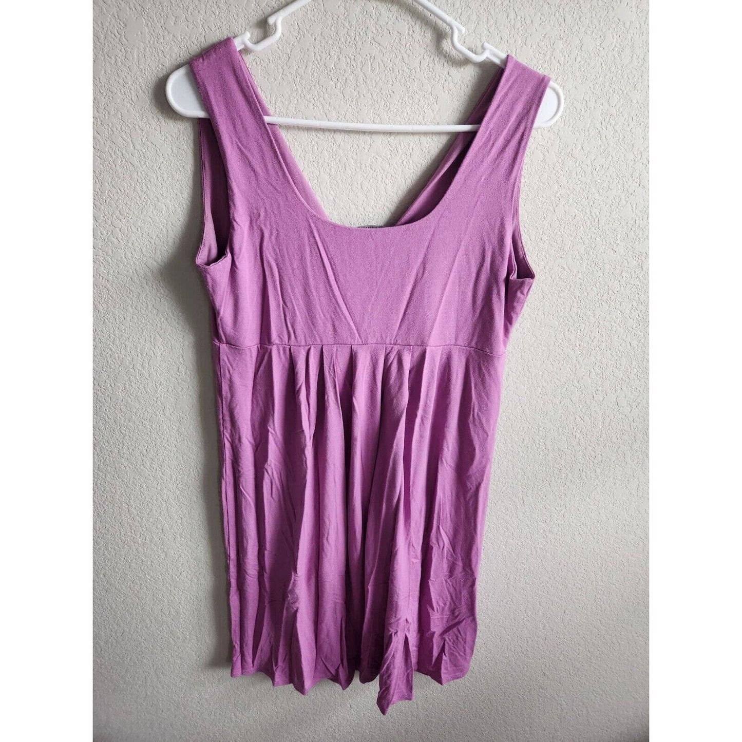 Ann Taylor Womens Sz M Knee Length Sleeveless Dress Light Purple