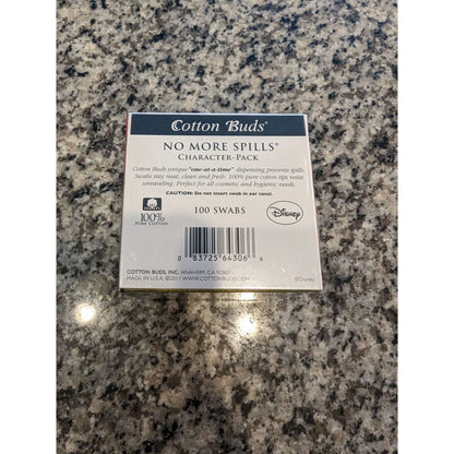 Mickey Mouse Q-Tip Holder Dispenser Classic Disney NEW