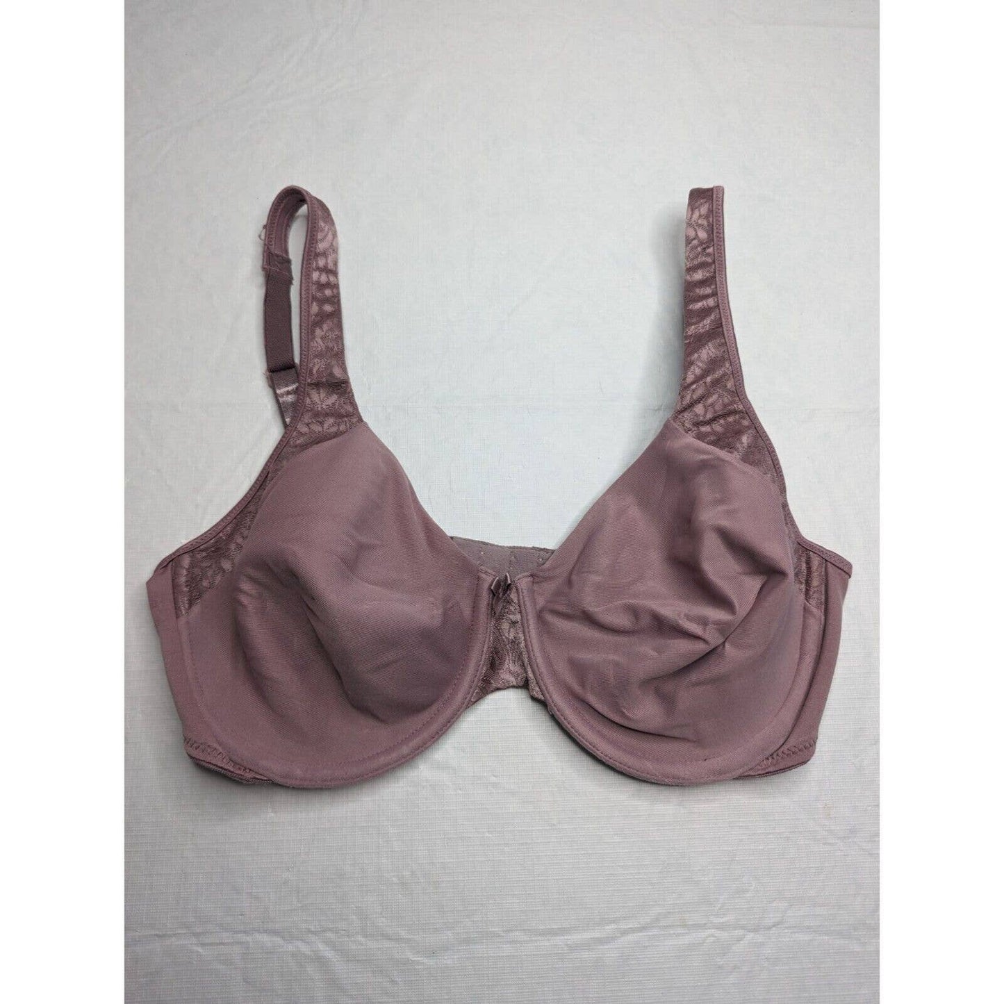 Playtex Secrets Womens Sz 36D Unlined Demi Bra Style 4505 Mauve