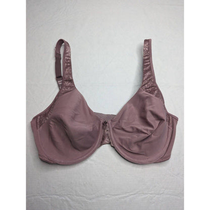Playtex Secrets Womens Sz 36D Unlined Demi Bra Style 4505 Mauve