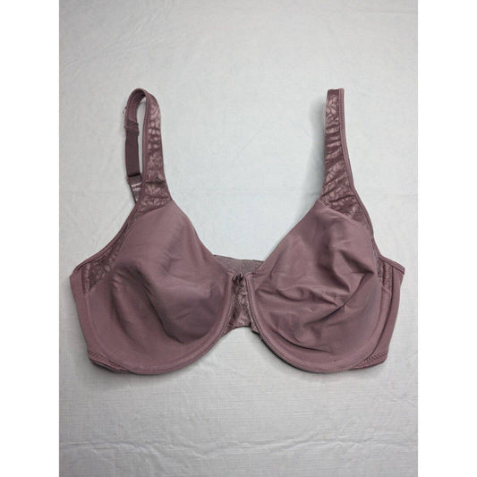 Playtex Secrets Womens Sz 36D Unlined Demi Bra Style 4505 Mauve