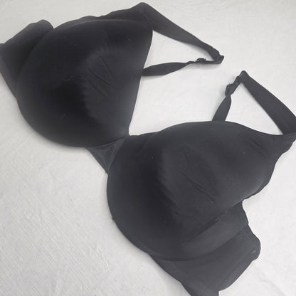 Cacique Womens Sz 42C Lightly Padded Classic T Shirt Bra Solid Black