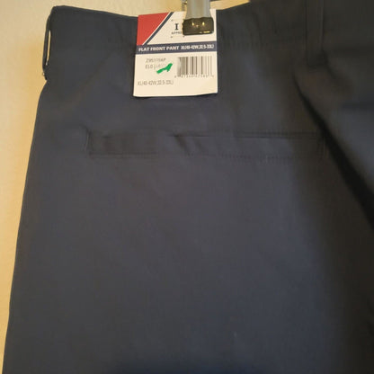 Izod Mens Sz XL UPF 50+ Moisture Wicking Golf Pants Navy Blue NEW 40x32