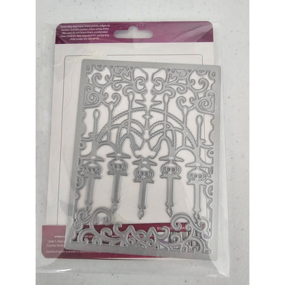 Diesire Grand Candelabra Clear Rubber tamp and Die Set Create A Card