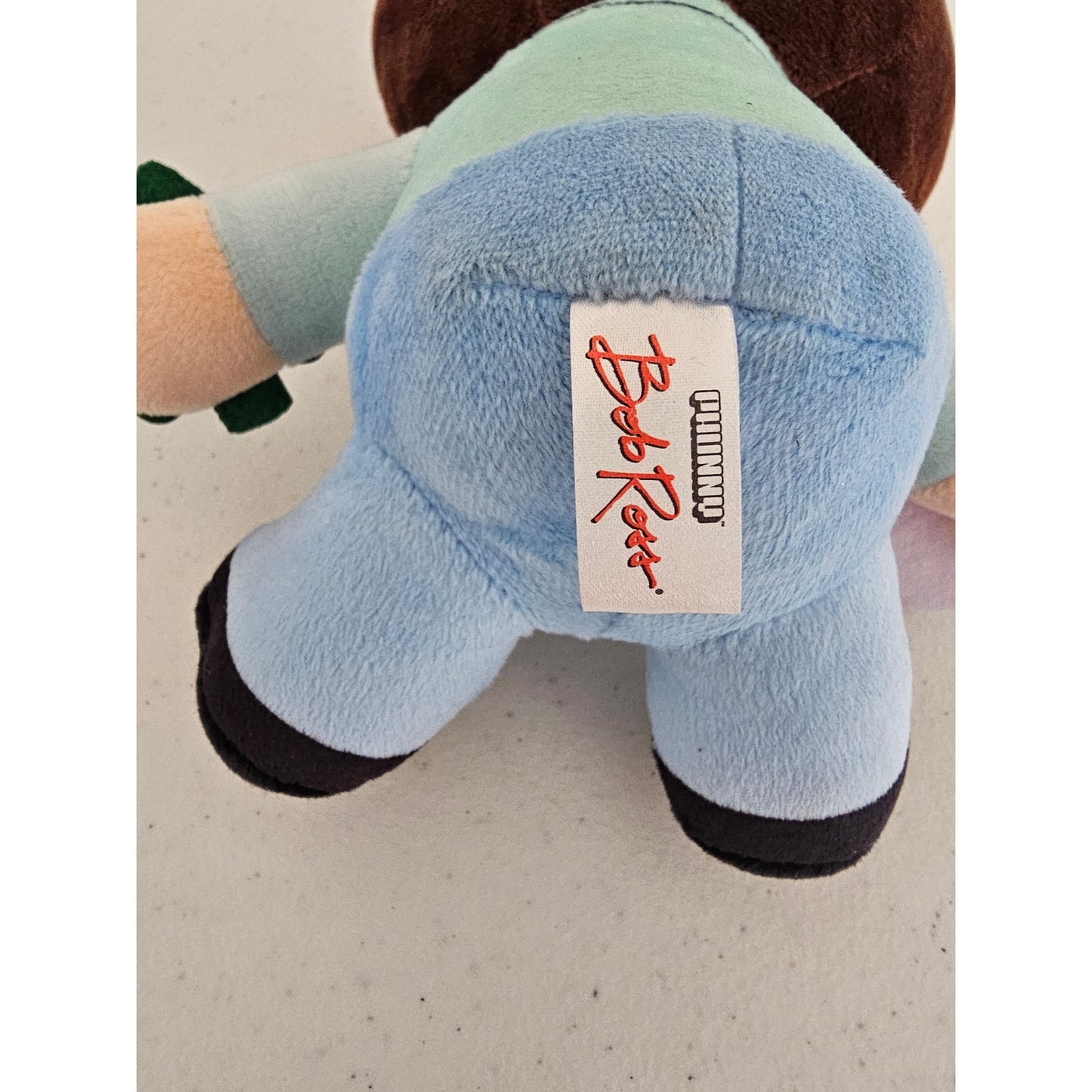 Phunny Bob Ross Plush Stuffed 8.5" Figure Christmas Tree