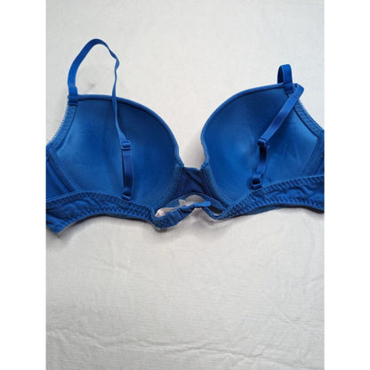 Xhilaration Womens Sz 38B Solid Blue T Shirt Bra