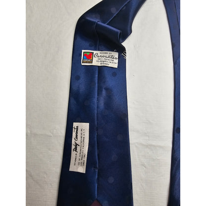 Vintage Y2K Peanuts Joe Cool Mens Blue Tie Necktie Snoopy Golfing Cervantes