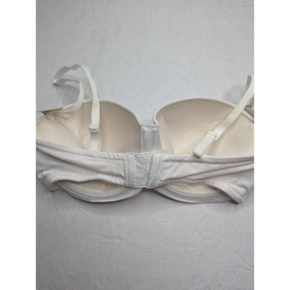 Hanes Womens Sz 36D White Convertible Strap T Shirt Bra NEW