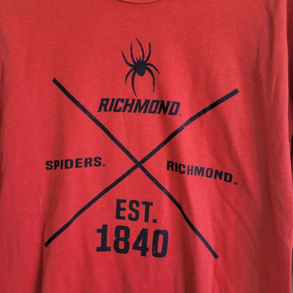 Richmond Spiders Womens Sz L Long Sleeve T Shirt Red by Alma Mater NEW