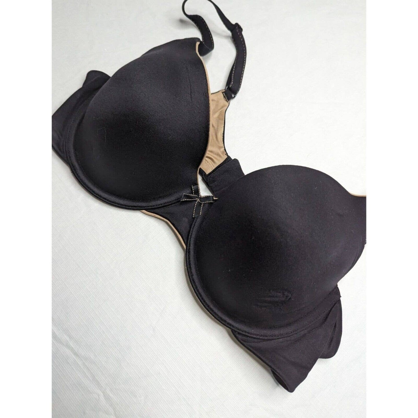 Maidenform Womens Sz 36C Solid Black T shirt Bra Style 31481